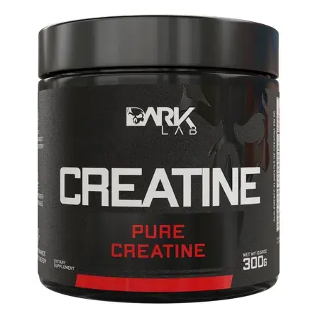 Creatina Monohidratada Em Pote 300g 100% Pura Dark Lab
