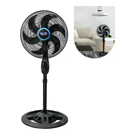 Ventilador C/ Pedestal De Coluna Eco Forte Silencioso Dormir