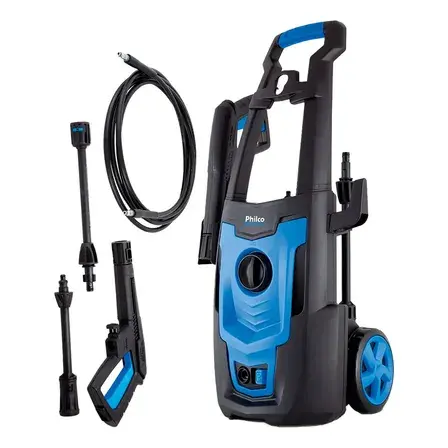 Lavadora De Alta Pressão Philco Pla3100 Azul De 1800w Com 2100psi De Pressão Máxima 220v 50 Hz