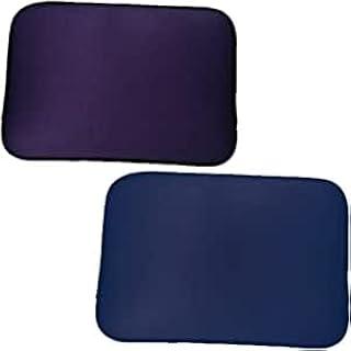 Kit 2 Capas para Notebook 15,6 Polegadas Compatível Com Qualquer Marca ou Aparelho (Azul/Roxo)