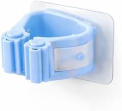 Suporte Organizador para pendurar Vassouras e Rodos Sem Furos Adesivo colar na parede Capacidade 2kg
