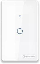 Interruptor Smart Wifi Inteligente Touch Primebras 1 Botão Branco