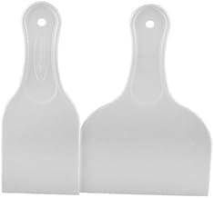 Espátula para Bolo – Kit com 2 Unidades Plásticas Para Confeitaria Alisar e Decorar Bolos