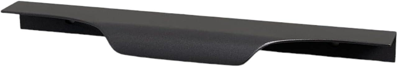 Puxador para moveis wave de alumínio para armário ropeiro gaveta porta cozinha (Titanio, 200mm)