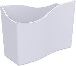 Porta-guardanapo Cozy Pequeno, 13,7 x 6 x 10 cm, Branco, Coza