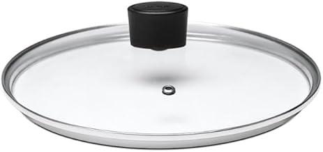 Brinox - Tampa de Vidro para Panela 24 cm - Preto