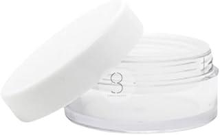 Pote Maquiagem Em Pó Solto 10g Para Amostras 5 unidades (branco, tampa)