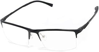 Óculos Armação Masculino Alumínio Nylon Com Lentes Sem Grau Z-73