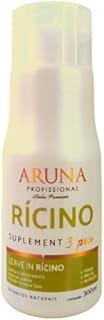ARUNA PROFISSIONAL Leave-in Rícino – 300ML: Hidratação e Restauração Intensas para Cabelos Saudáveis