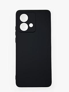 Compativel com Moto Edge 40 Neo - Capinha Capa Case Silicone Macia Aveludada Premium Forro Interno Preta