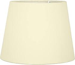 Cúpula de Abajur Tecido Bege 20x16cm