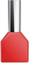 Sforplast Terminal Isolado Tubolar Duplo Vermelho - 1 0 Mm² C8-20 Peças