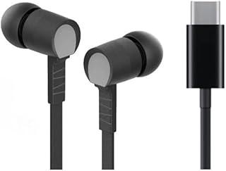 Fone de Ouvido com Fio Premium Tipo-C, 5ª Geração, Som Balanceado, Anti-Ruído até (99,15%), Preto – Compatível com Smartphones, Tablets, Notebooks e Dispositivos USB-C.