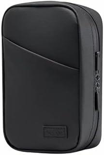 Necessaire Organizador de Cabos e Acessórios Impermeável, Material Emborrachado