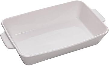 LYOR - Conjunto 3 Refratários com Alça Basic Branco Porcelana