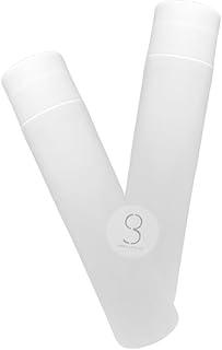 Frascos Vazio 300ml Pead P/Shampoo, Condicionador - 2 uni