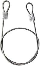 Cabo Aço Bagagem Trava p/Mala Viagem Segura Resistente 50 cm c/ 3 un