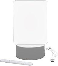Luminária De Mesa Quadro de Mensagens para Presente Decoração Lousa para Escrever Mensagens LED 3D