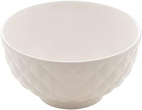 LYOR - Bowl de Porcelana Diamond Branco 11,5cm x 6cm