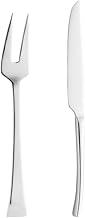WOLFF - Conjunto 2 Peças Faca e Garfo para Assado de Aço Inox Berna