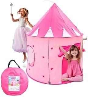 Barraca Castelo Das Princesas Infantil Menina Grande, Cabana Festa do Pijama, Toca Divertida