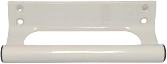 Puxador Aluminio Buzio Porta Portao 145mm Correr Abrir Branco G