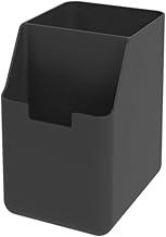 Organizador de Pia Single Coza 8 x 10,5 x 12,1 cm, Preto, Coza
