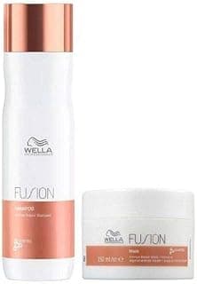 Kit Shampoo 250ml E Máscara 150ml Fusion Intense Repair Wella Professional