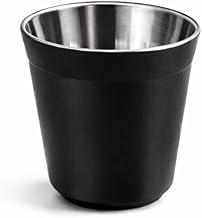Copo para Café Expresso em Inox Parede Dupla – Xícara Térmica para Café, Mantém a Temperatura, Resistente e Elegante – Disponível em 80ml e 160ml – 1 Unidade (80ml)