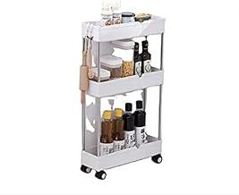 PRATELEIRA CARRINHO ORGANIZADOR MULTIUSO BRANCA 3 ANDARES GH202