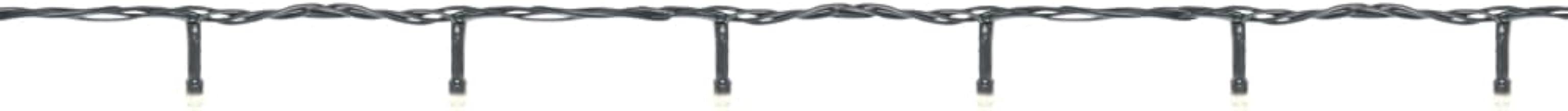 Pisca - Pisca, 100 LEDs, Branco Quente, Fio Verde, 5m, 220V, Cromus.