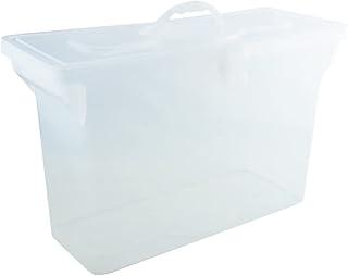 Maleta arquivo empilhável sem pasta cristal 0331.h Dello