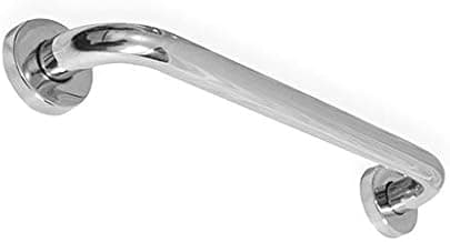 Alça Apoio Banheiro Barra Inox 30cm Idoso Cadeirante Deficiente Acessibilidade