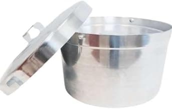 Forma para Pudim Especial com Tampa em Alumínio - Capacidade 1,6L