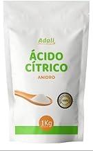 Adali Ácido Cítrico Anidro 1kg, Grau Alimentício, 100% Puro, Conservante Natural, Acidulante