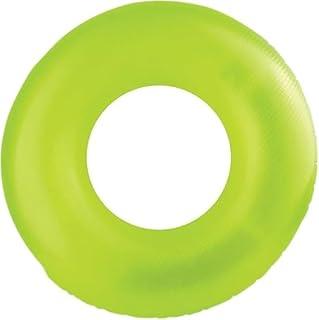 Boia Neon Inflável Colorida para Piscina - Flutuador Divertido e Seguro para Adultos e Crianças - Ideal para Verão e Lazer Aquático