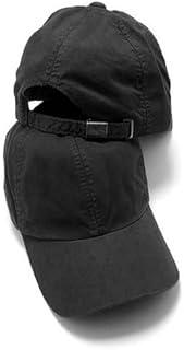 Boné Básico Liso Unissex Ajustável Aba Curva (Preto)