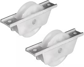 Kit 2  Roldana Nylon 70 mm para Portão de Correr – Alta Resistência e Deslizamento Suave