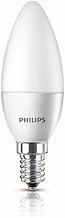 Lâmpada Led Philips 3.5W luz branca fria bulbo vela bivolt base E14 e E27