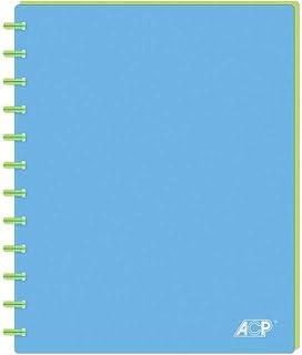 Pasta Catálogo, A4, Com Discos, Candy, 30 Envelopes, Azul e Verde, Acp