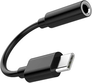 Adaptador Para Fone P2 3.5mm para USB-C Premium - Áudio. Compatiel com Samsung, Motorola, LG e iPhone 15+. Compatível com Celulares e Tablets Tipo-C.