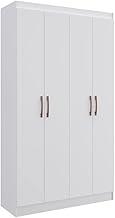 Armário 4 Portas Lavanderia Multiuso Multimóveis Cr8000 Branco