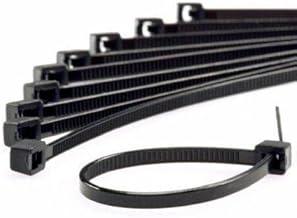 Force Line - abracadeira de nylon 3,6mm x 300mm preto 100 pcs