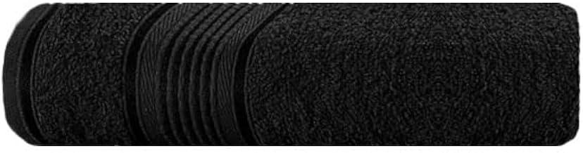 Toalha de Banho Preta Monarca Leve Macia 130x68cm