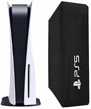 Capa PS5 Vertical Anti Poeira Impermeável Preta
