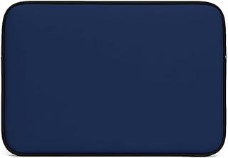 Pasta Organizadora de Documentos em Neoprene 15,6” A4 com Zíper – Impermeável, Leve e Resistente – 40x29x2 cm – Cores: Preto, Azul, Rosa, Vermelho e Roxo (Azul)