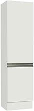 Madesa Paneleiro Smart 100% MDF 2 Portas 195cm x 50cm x 47cm Branco para Cozinha