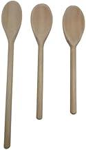 Kit de 3 Colheres de Pau de Madeira Natural Conjunto com 3 Utensílios de Cozinha Ideal para Cozinhar e Mexer receitas mais pesadas e tambem as delicadas