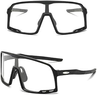 Óculos Esportivo Masculino Feminino Ciclismo Transparente