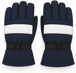 Luvas de Inverno para Motociclista, ne e frio inverno, Impermeável, Resistente à Chuva, com Forro Interno e Regulagem no Pulso